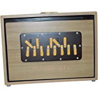 Los mejores  - SHRUTI BOX~BHAJAN~SWAR PETI~Madera de teca práctica C a C 13 NOTA CON BOLSA